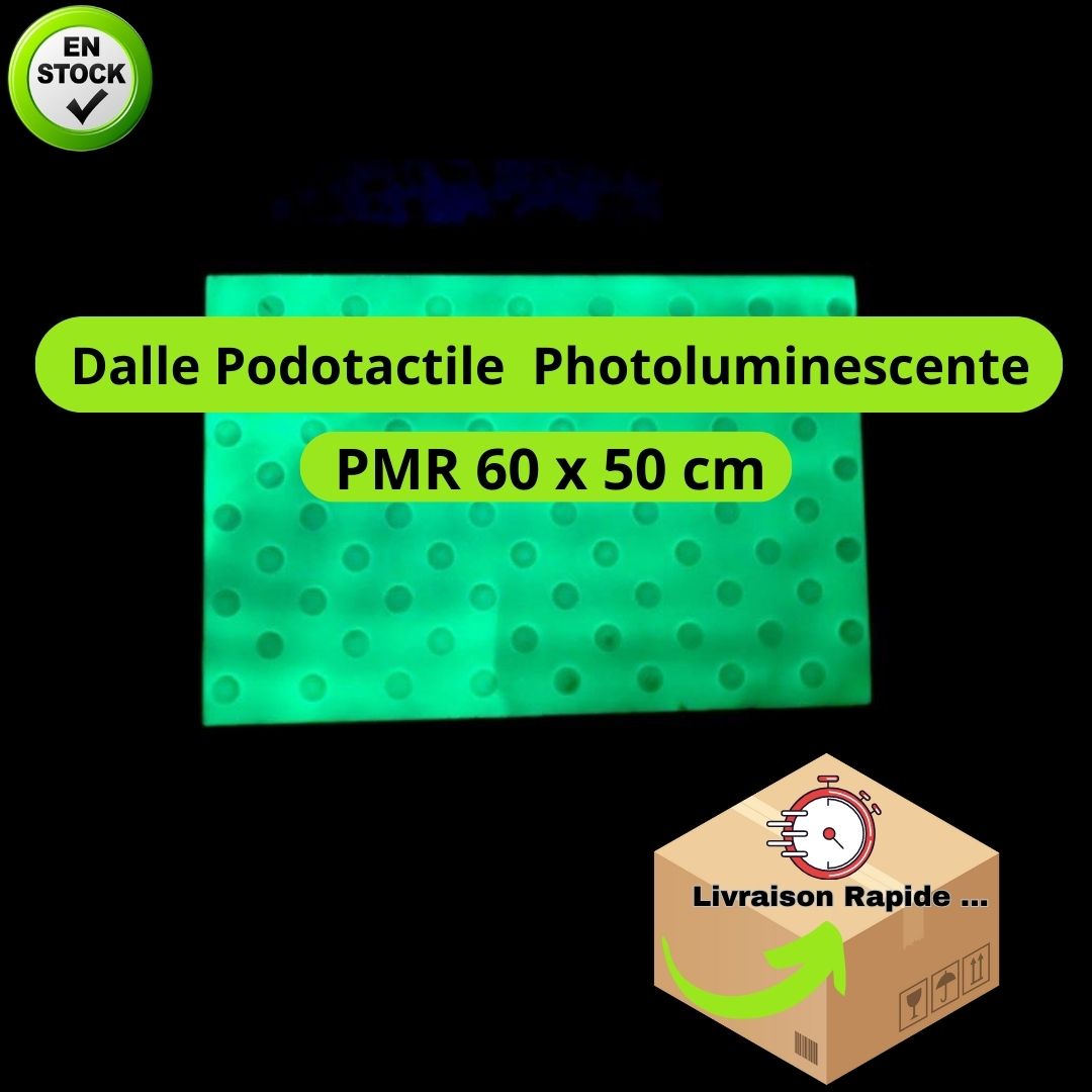 Dalle Podotactile  Photoluminescente PMR 60x50