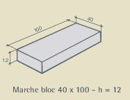 40 x 15 x 100 sur mesure